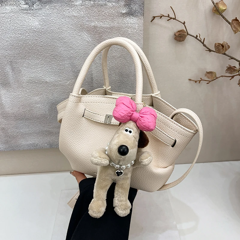 2025春夏新款单肩斜挎手提包包女精致褶皱菜篮子女包韩版百搭通勤