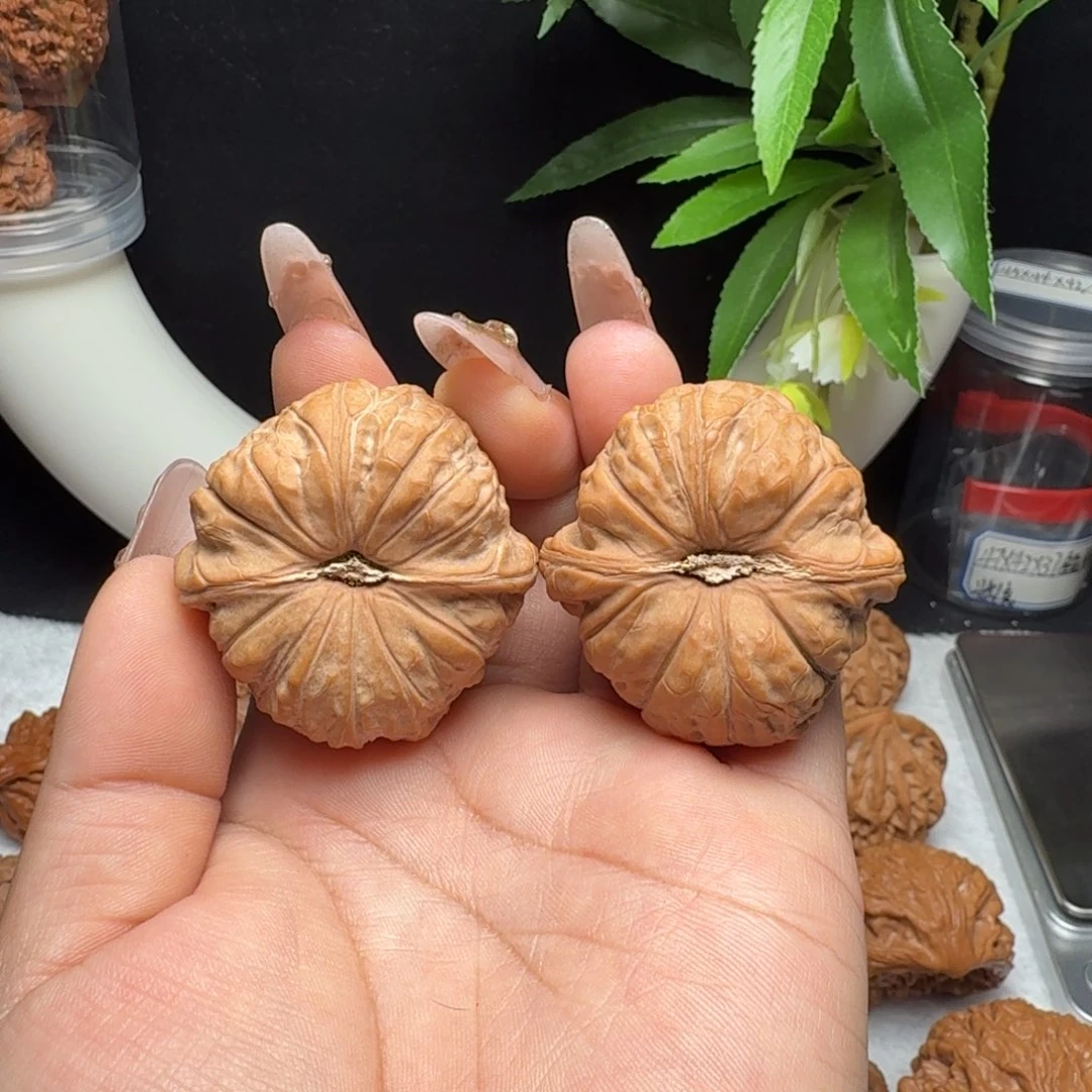 把件文玩核桃43南瓜饼