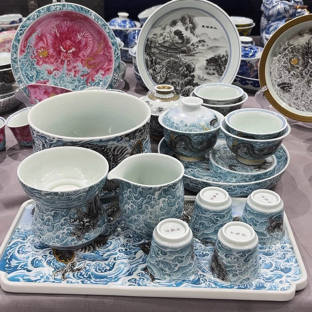 瓷片景德镇瓷器艺半手