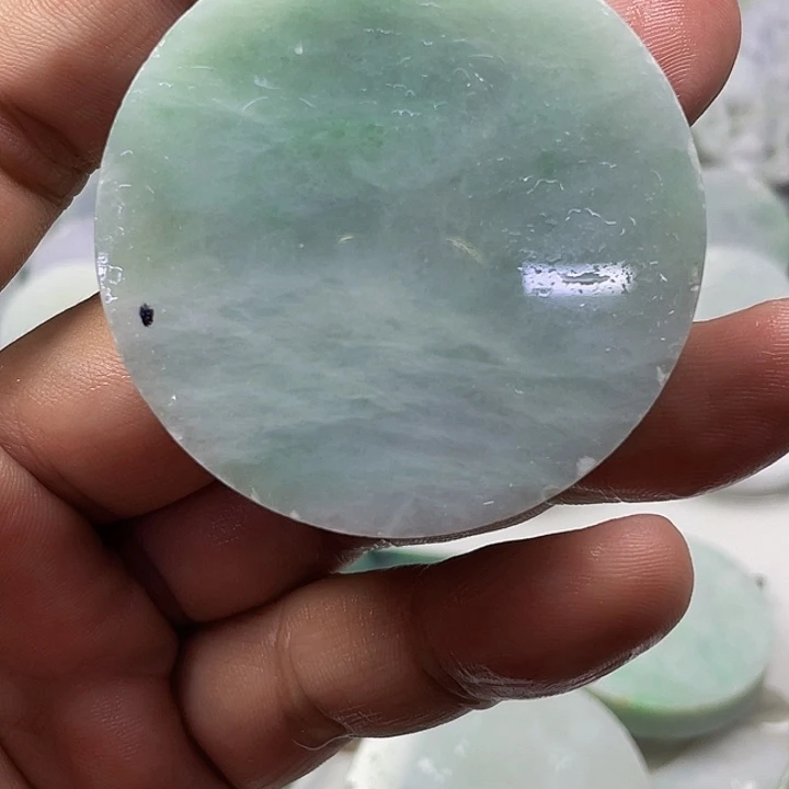 理***熊颈饰未镶嵌翡翠天然翡翠