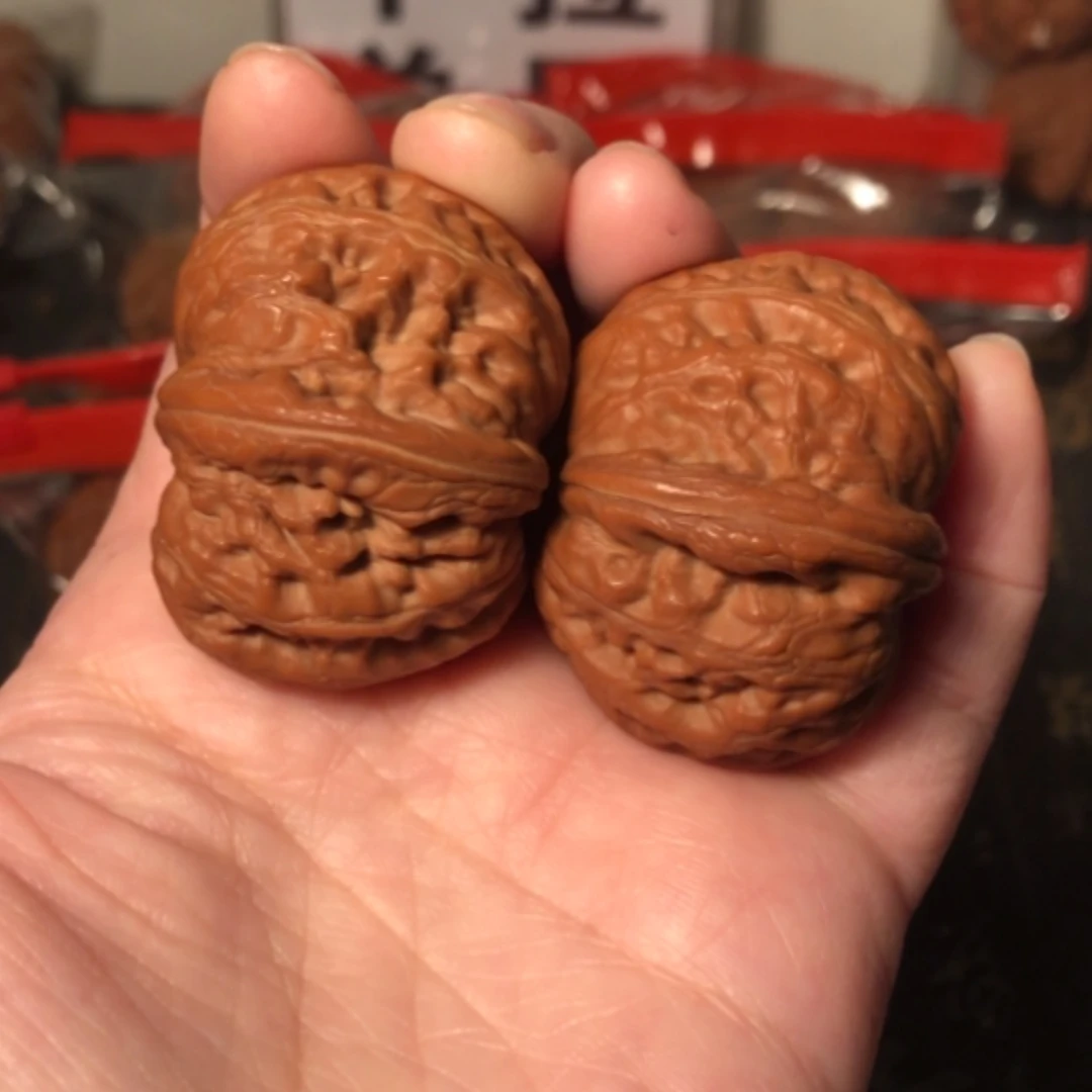 【闪购商品】文玩核桃把件澈****澈平谷元宝42