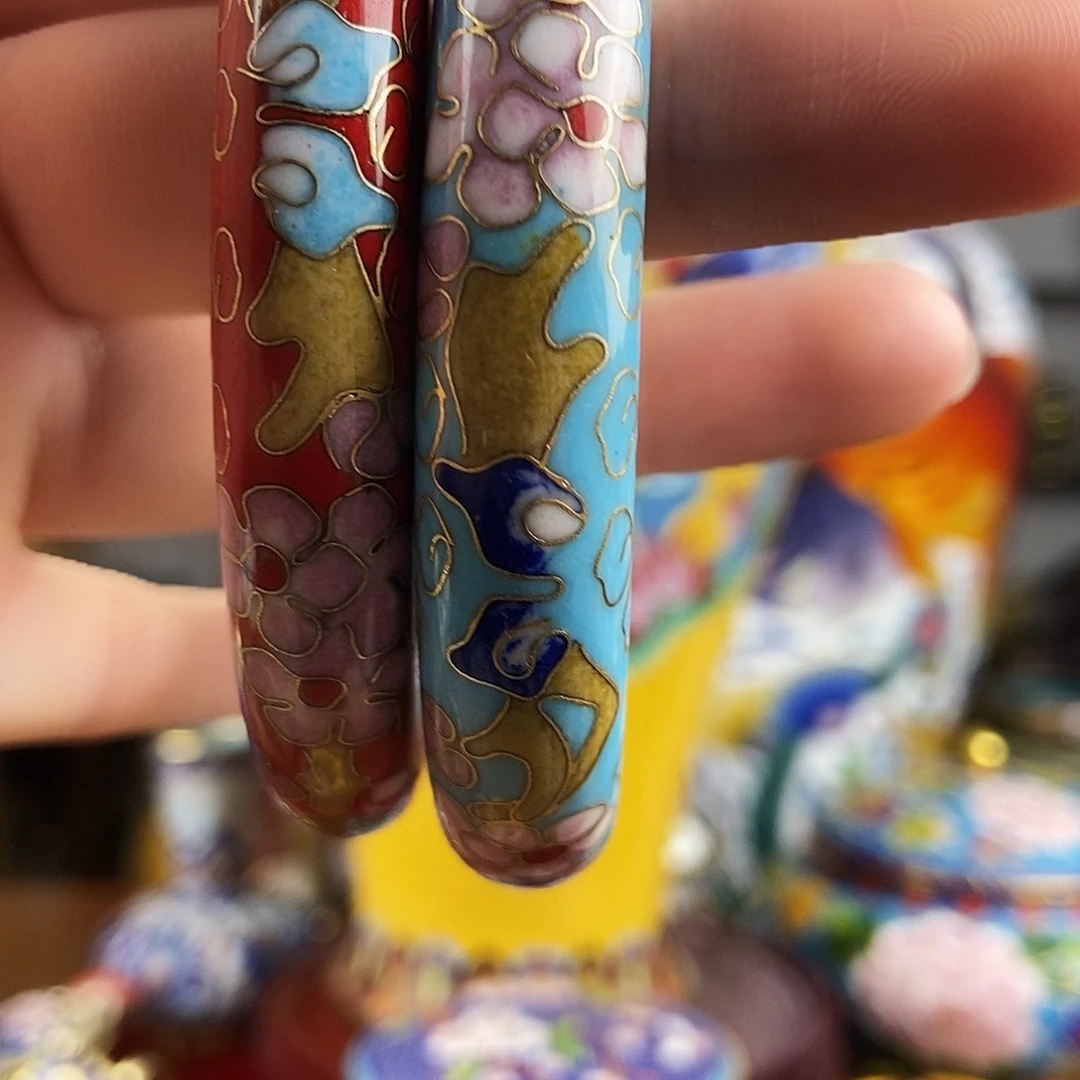 铜景泰蓝创汇手镯