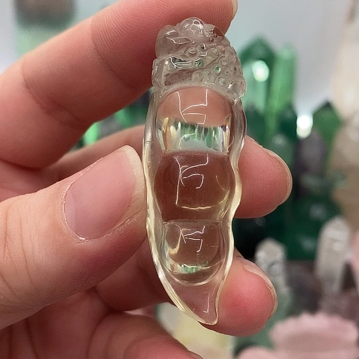 未镶嵌水晶摆件水晶有瑕