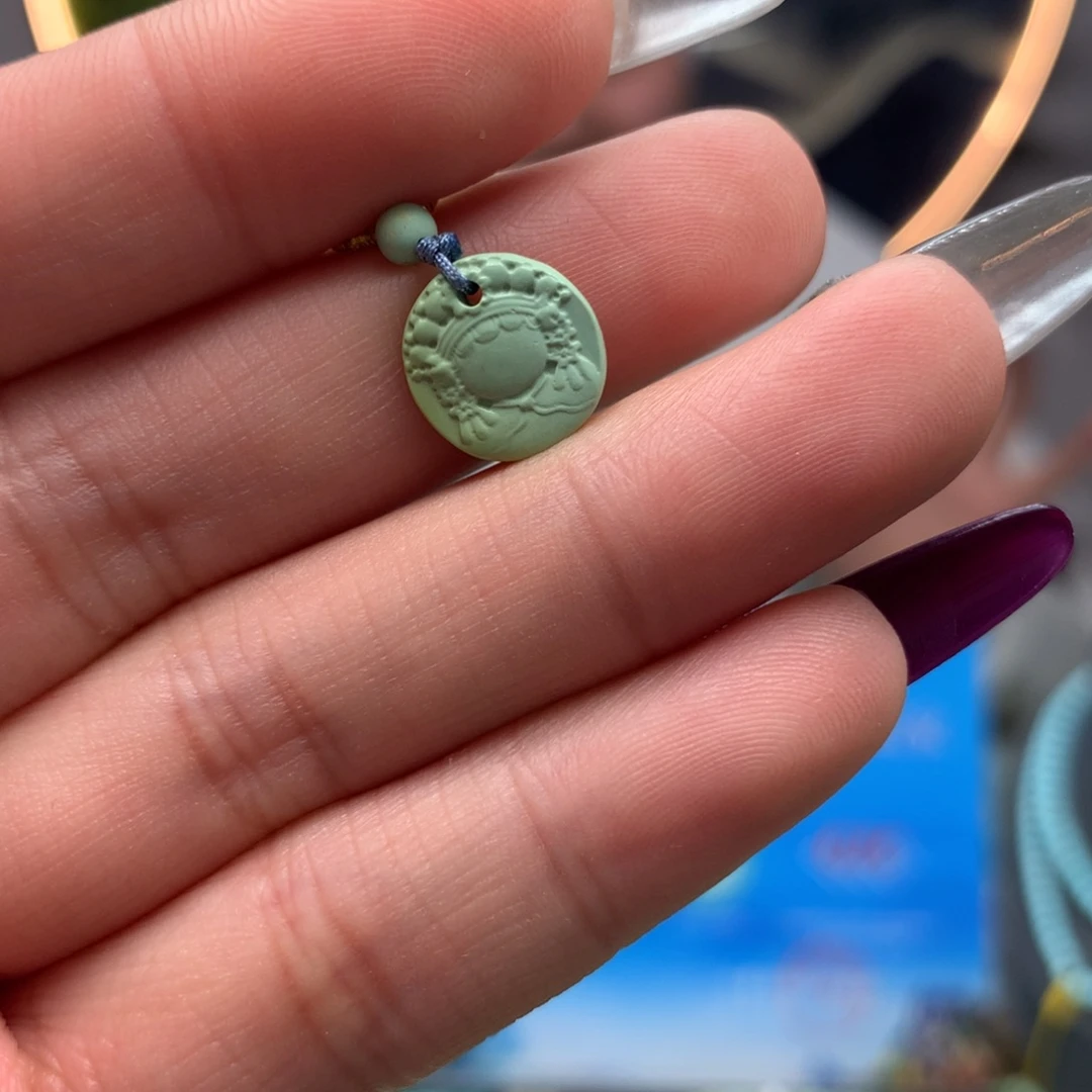 绿松石挂件未镶嵌