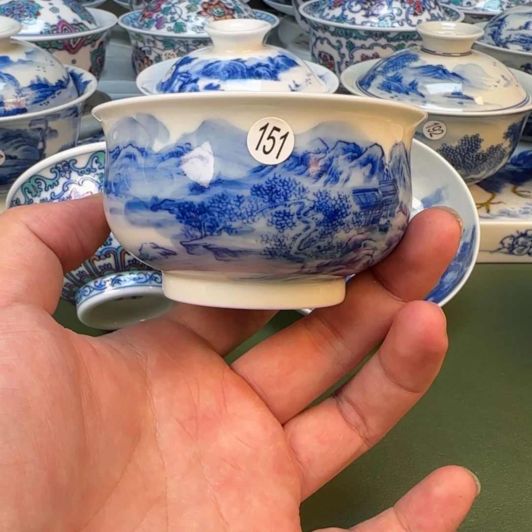 景德镇手工手绘茶具151