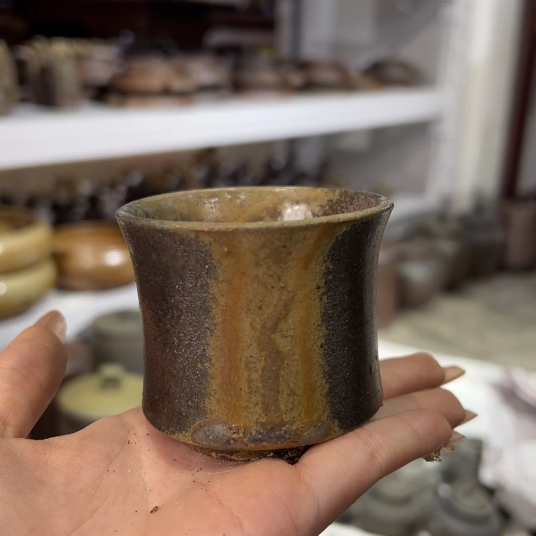 贵台龙窑柴烧茶壶153