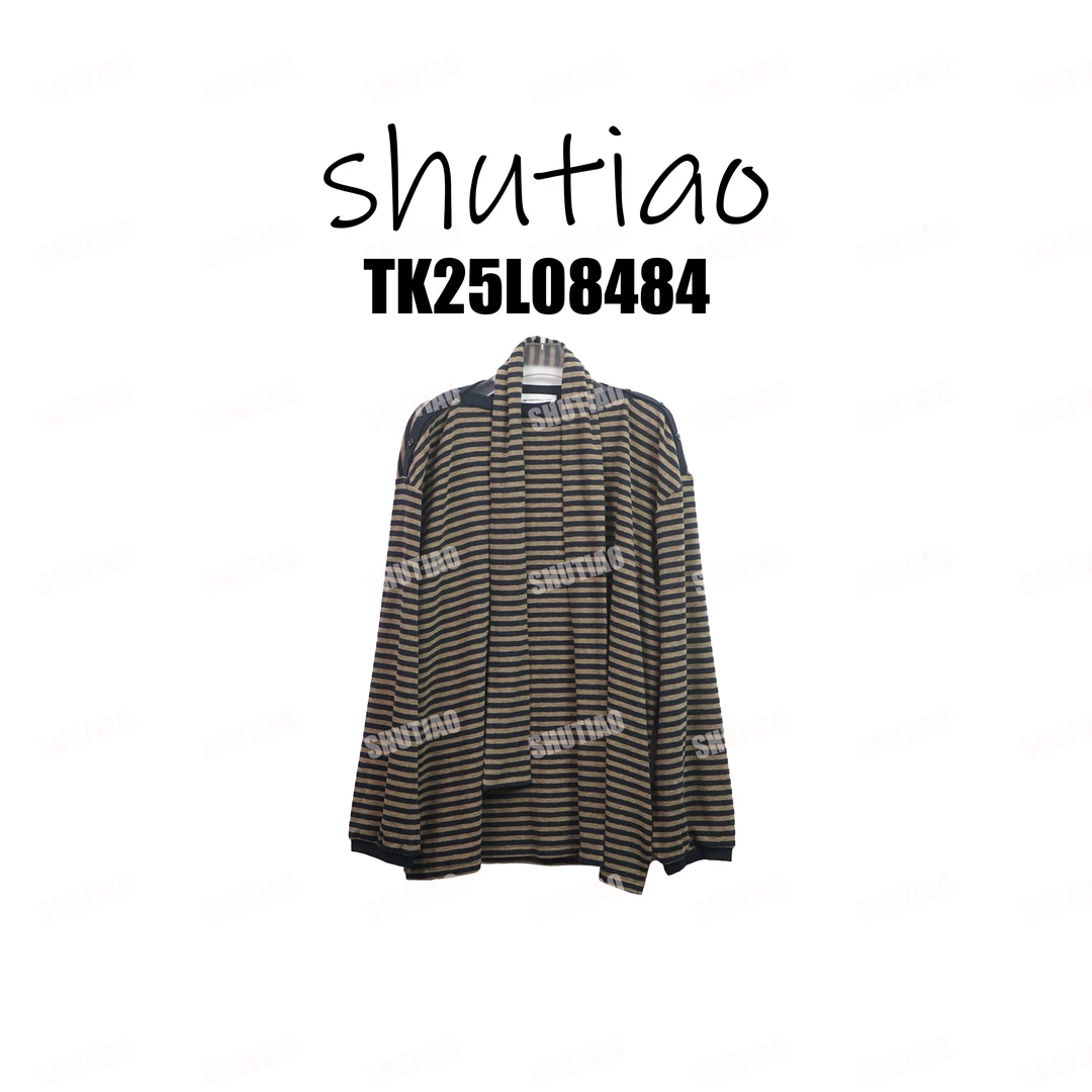 【SHUTIAO】2025冬季：新款小众设计款毛衣TK25L08484