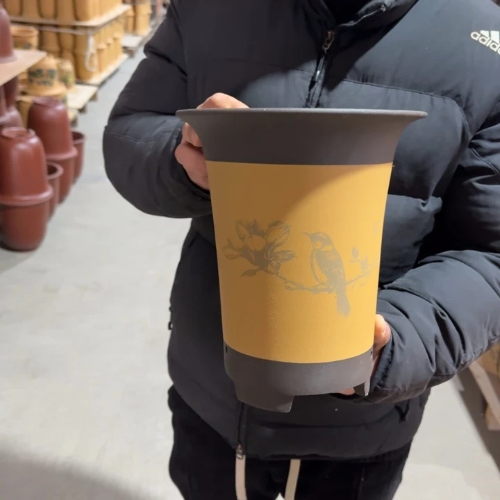 花盆紫砂破损补发