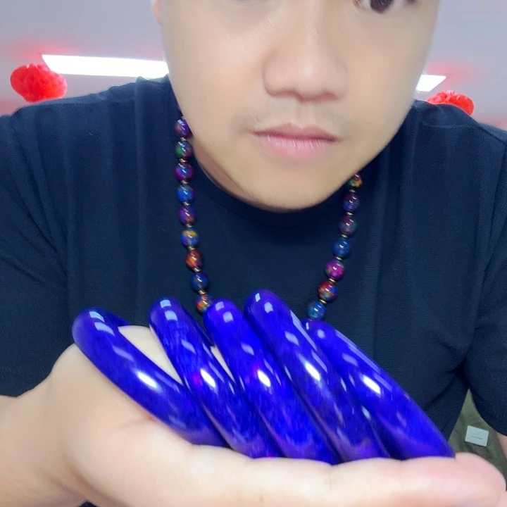 未镶嵌颈饰玛瑙/玉髓紫龙醇