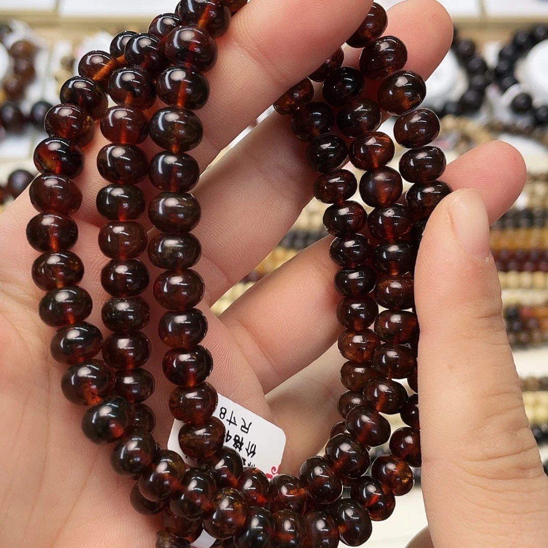 琥珀未镶嵌裸石八90729