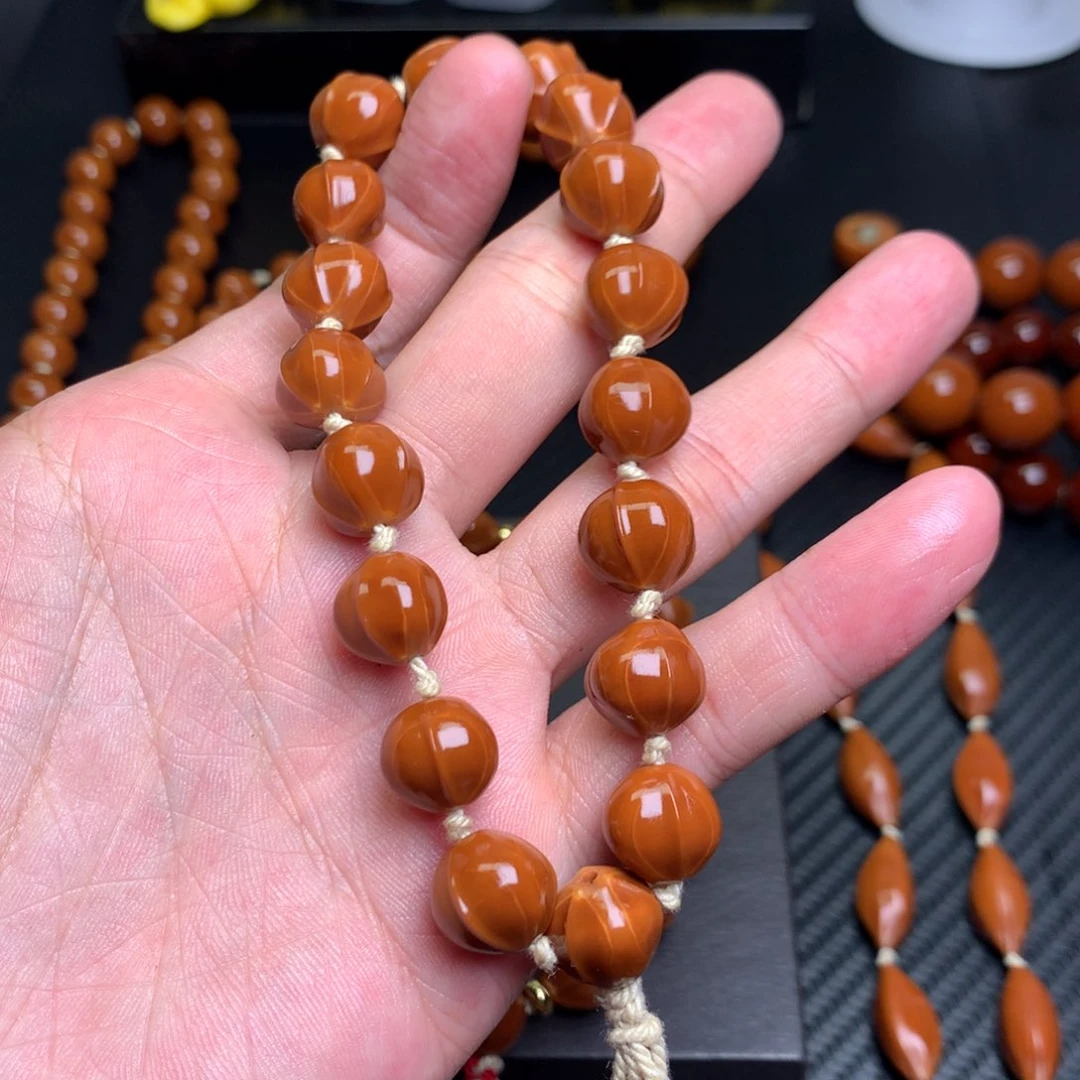 【闪购商品】橄榄核手串/手链木*柜1.2鲨鱼背铁核