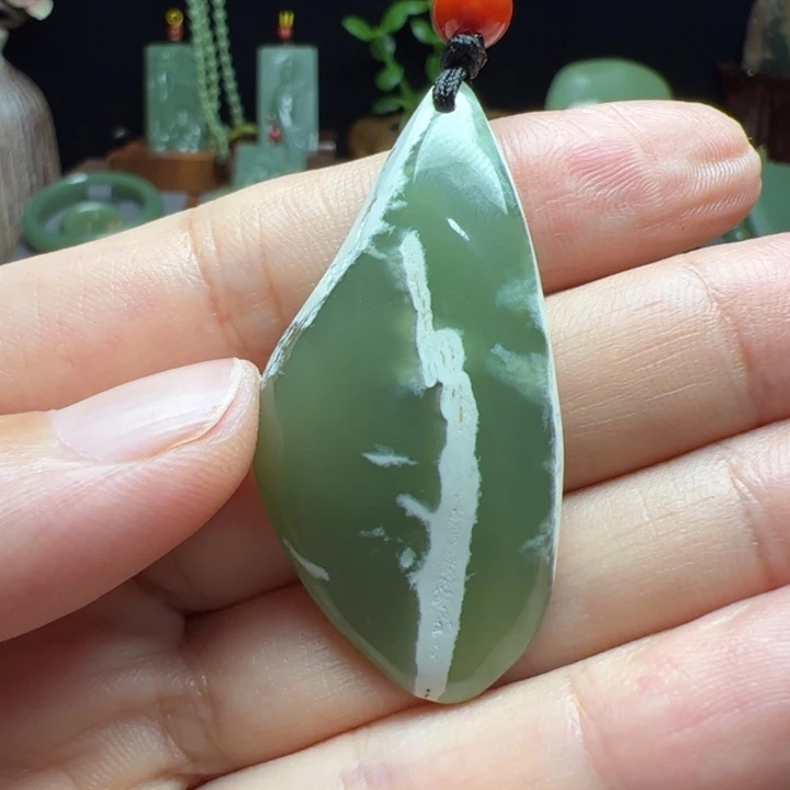 心***刀吊坠(不含链)未镶嵌和田玉