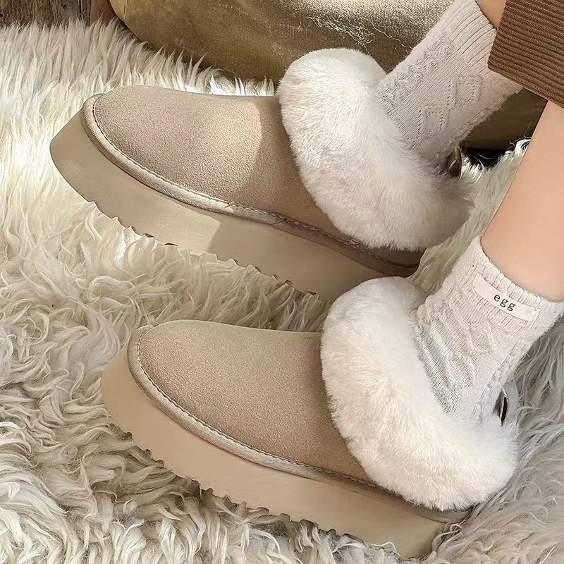 HKZN皮毛一体雪地靴合集