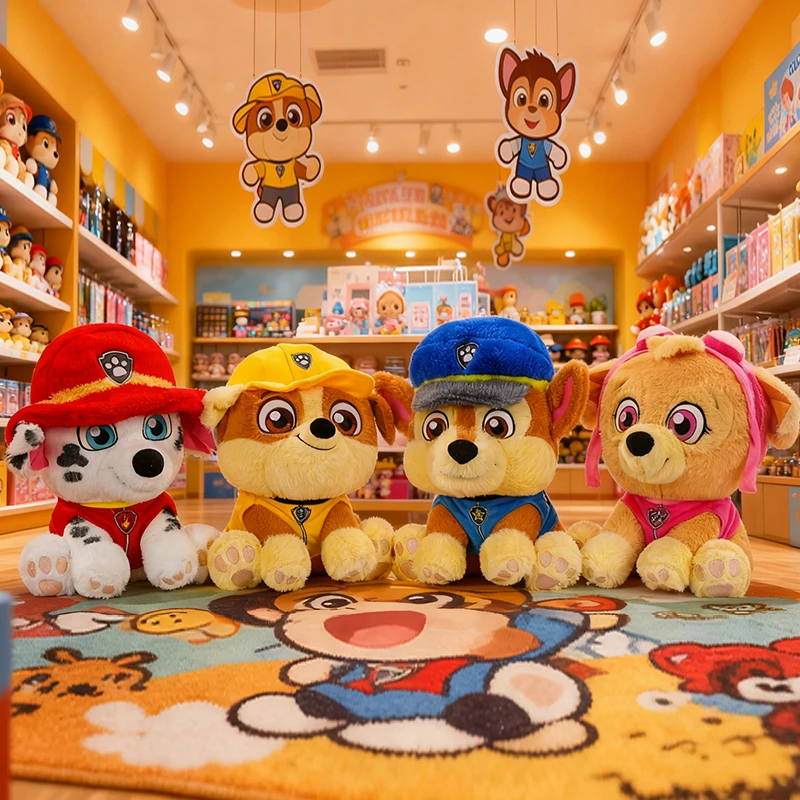 山姆同款汪汪队立大功毛绒玩具狗狗玩偶天天阿奇毛毛娃娃公仔礼物