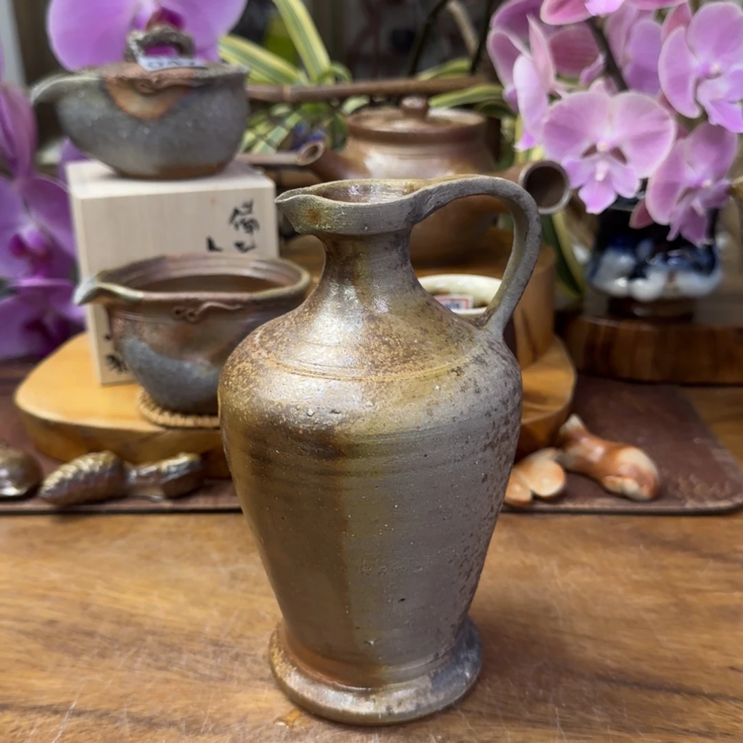 坂井良平备前烧水注福利一口价