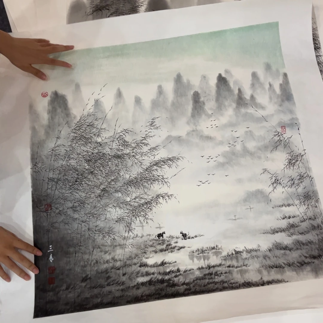国画ZH精品国画单幅任发