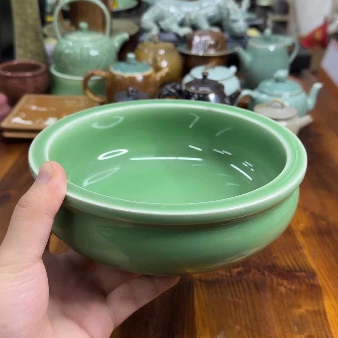 小仲龙泉青瓷微瑕3205