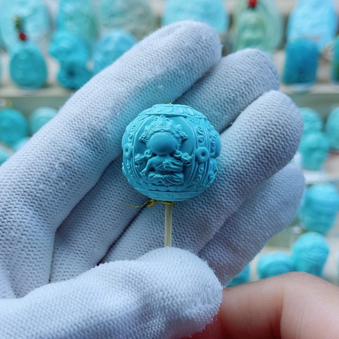 未镶嵌绿松石珠宝奇石