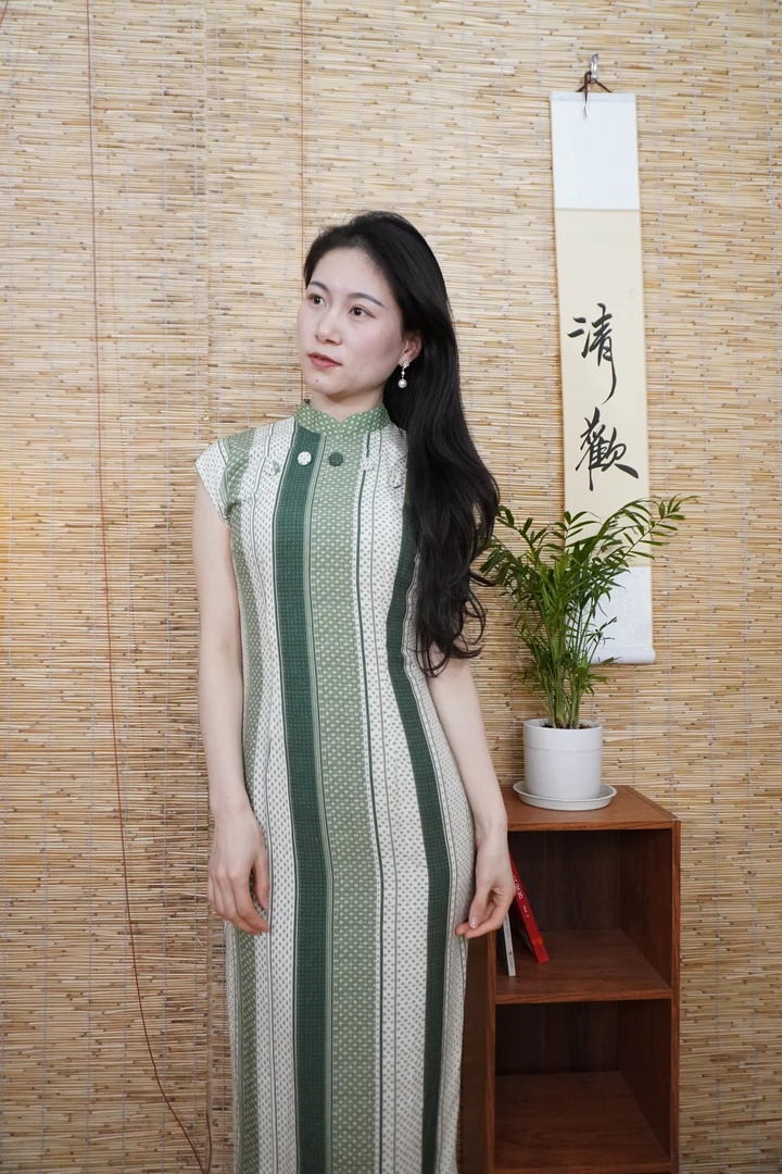 拾肆/碧瑶   衣长120  新款旗袍日常好穿新中式