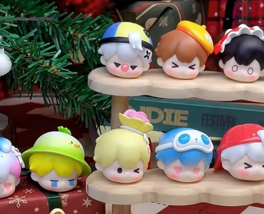 【拆盒】FIRE TOYS屁嘟嘟二代糖果头系列萌粒盲盒盲袋潮流玩具手办