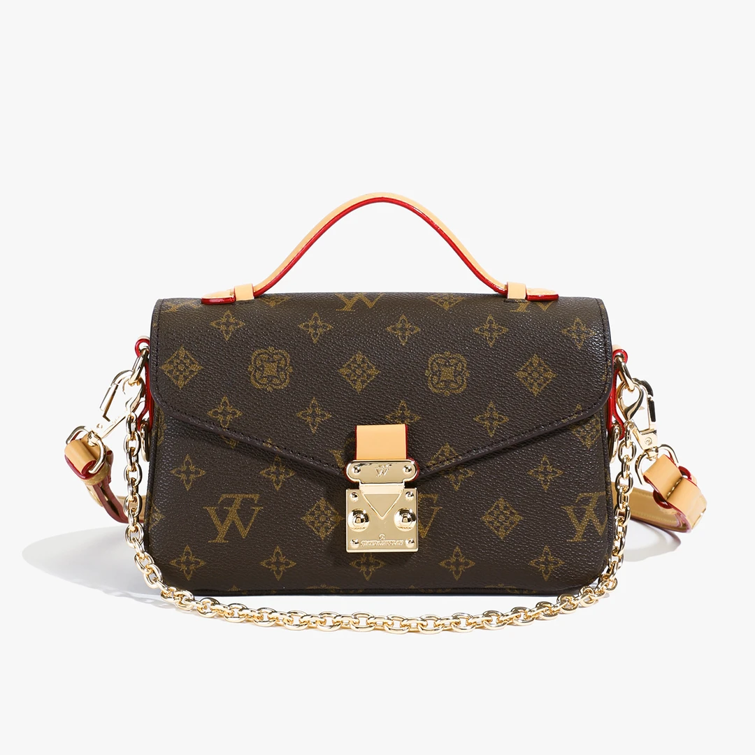 斜挎包时尚印花链条小方包潮流百搭女士手拎包复古通勤包包女批发