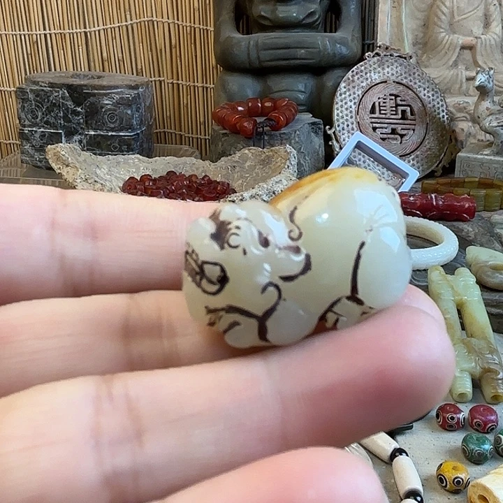 和田玉（糖玉）未镶嵌手链玉器玉器玉器玉器