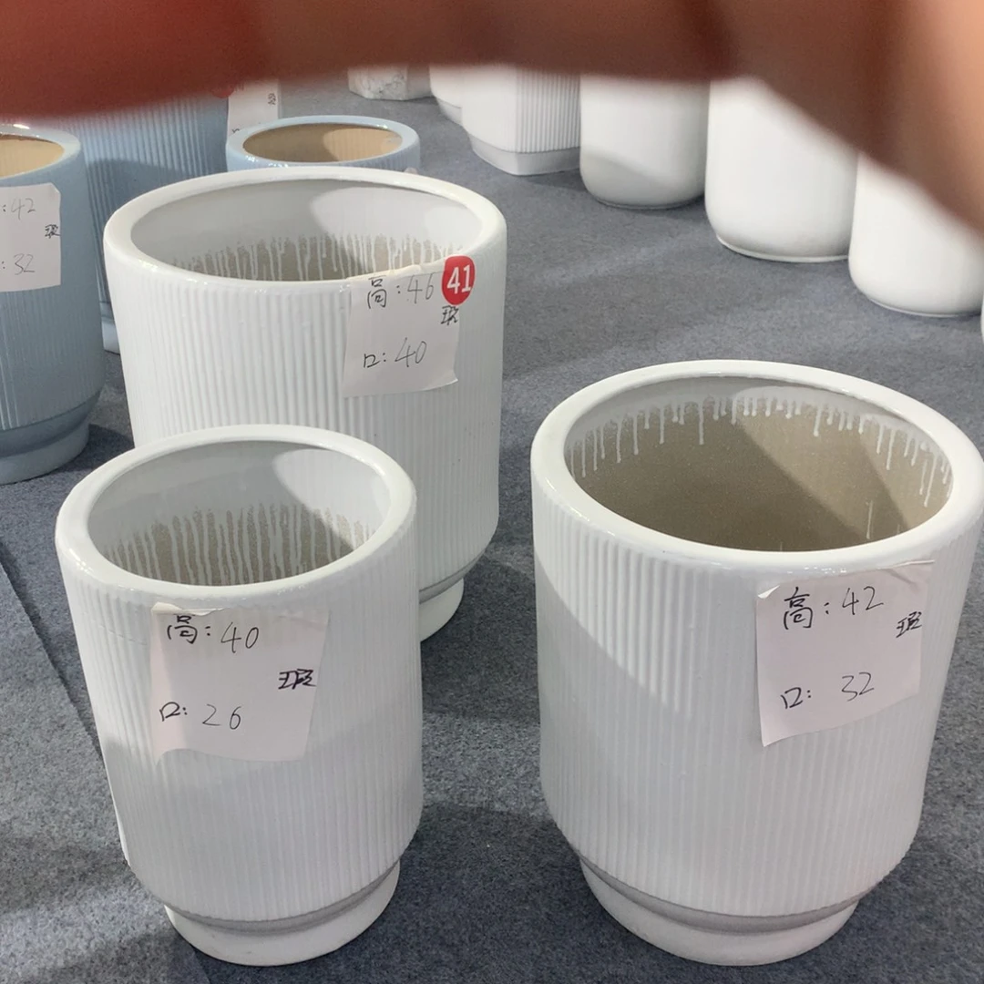 高温陶瓷花盆微瑕