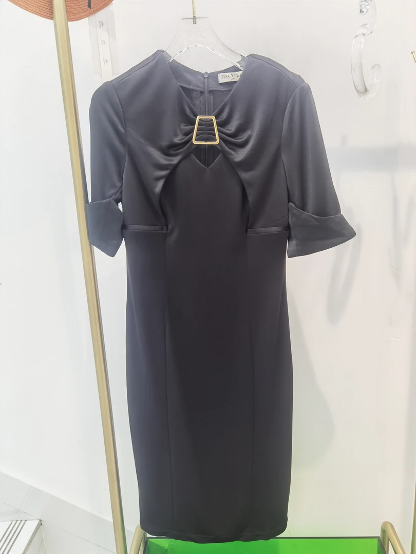 林静茜/气质连衣裙