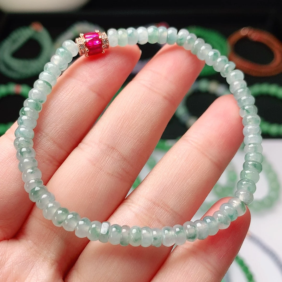 翡翠未镶嵌手链翡翠