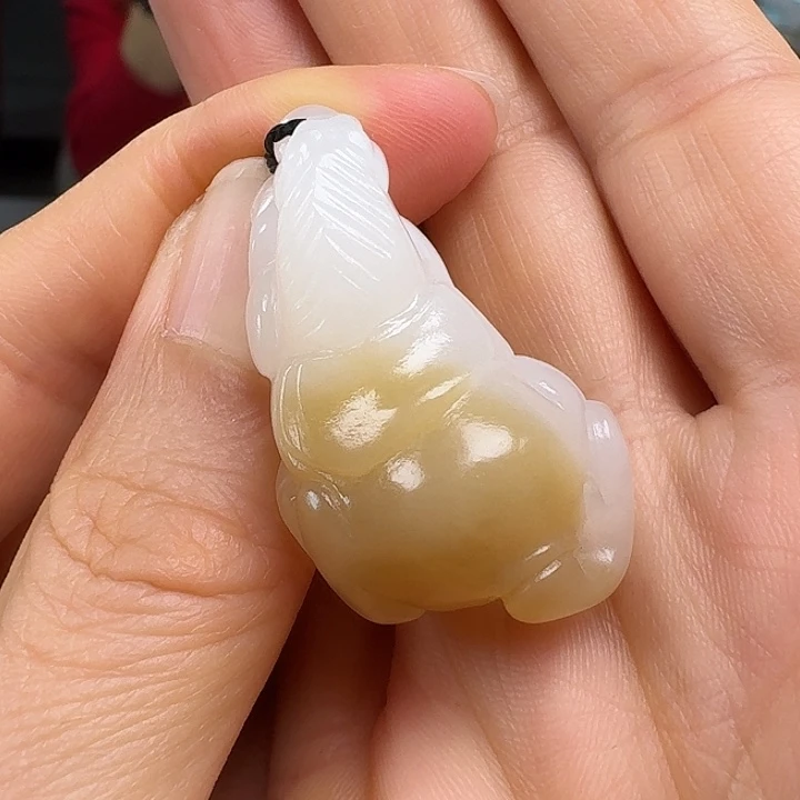 中***版和田玉未镶嵌颈饰