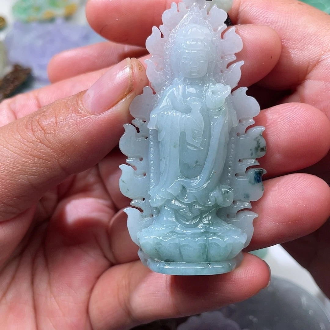 颈饰未镶嵌翡翠翡玉缘翡翠