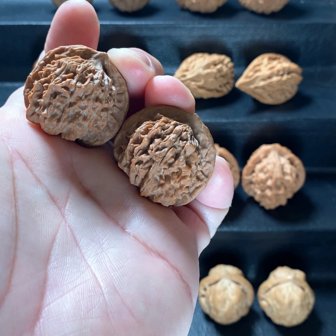 桃核把件野生原树血滴子36