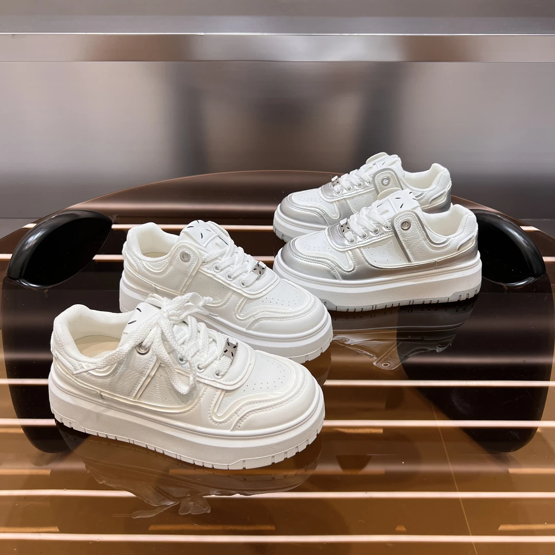 【cc】2025潮流百搭时尚鞋高帮休闲鞋舒适板鞋小白鞋JX6266