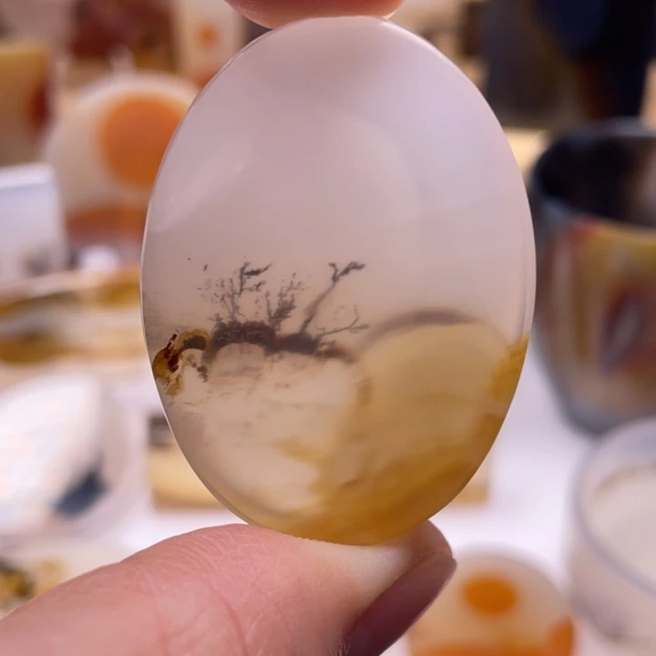 玛瑙/玉髓未镶嵌吊坠(不含链)