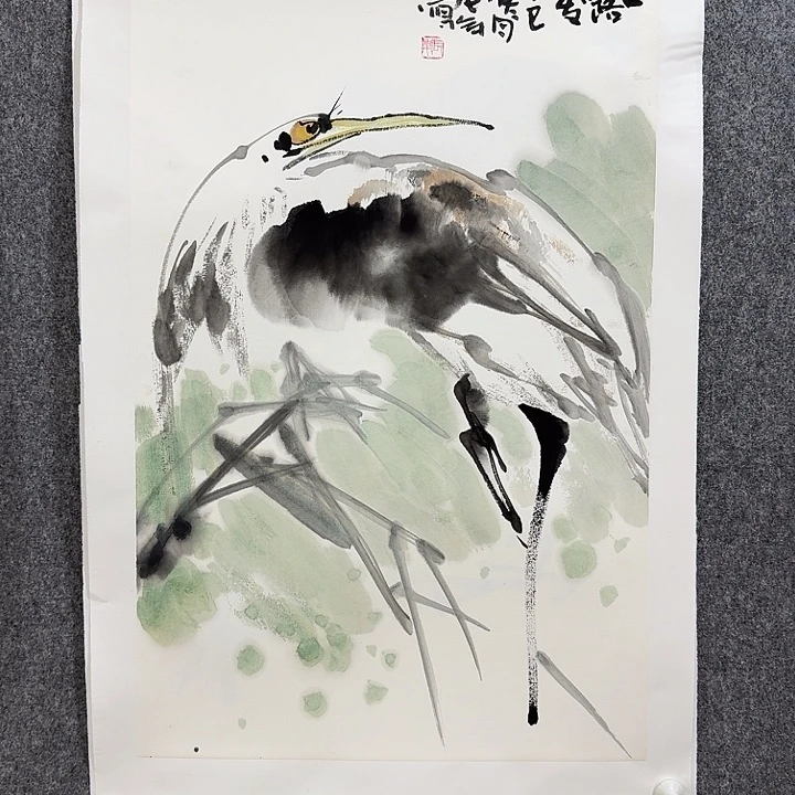 国画靳长年老师手绘作品