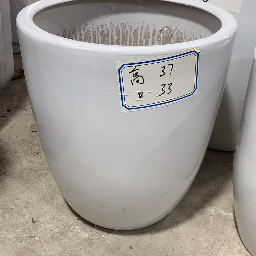 高温陶瓷花盆微瑕