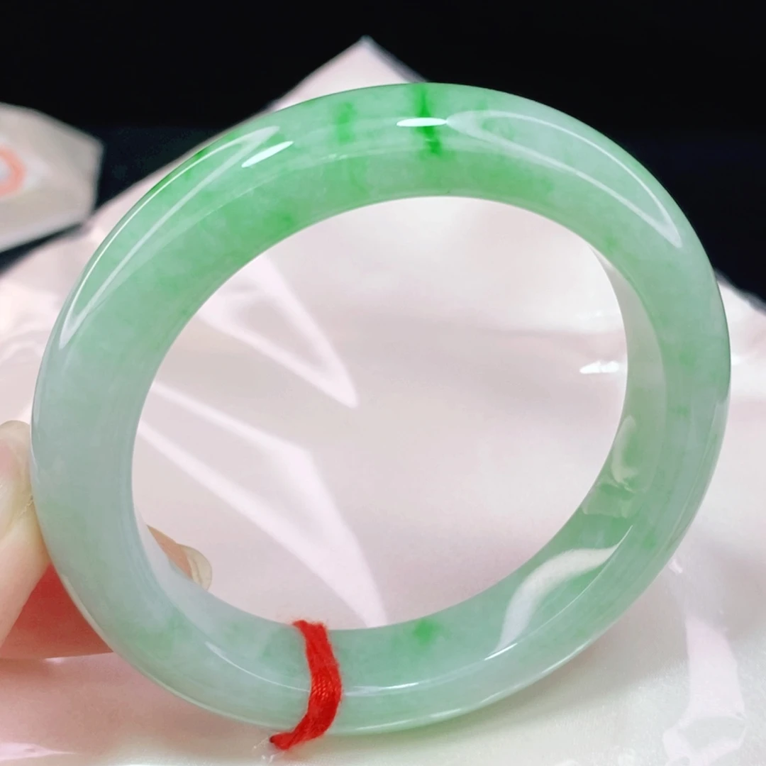 未镶嵌手镯翡翠56正圈