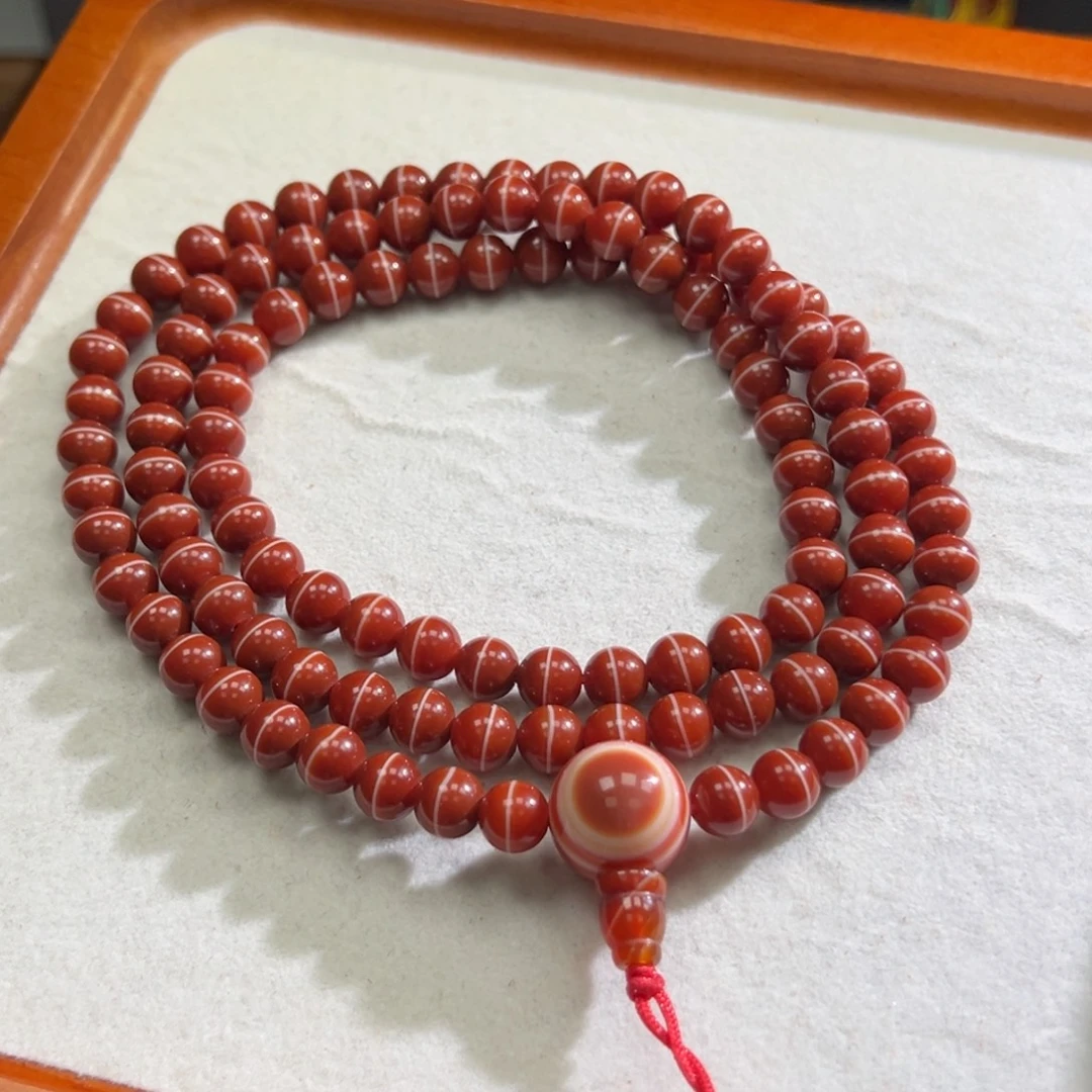 小***山玛瑙/玉髓未镶嵌手链