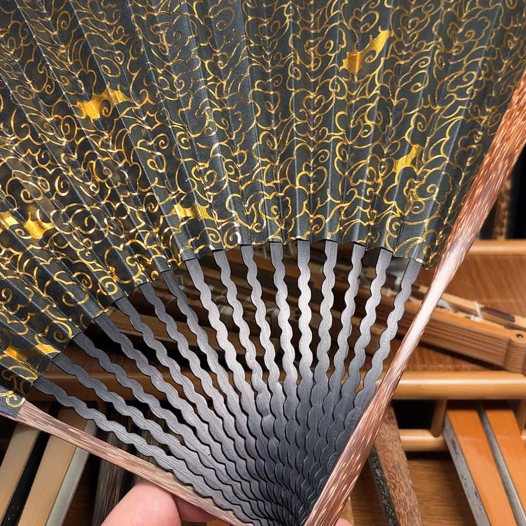 扇子芝麻粽龙鳞祥云金
