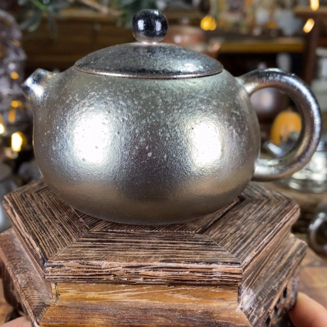 建水紫陶柴烧茶器，双十一。0001