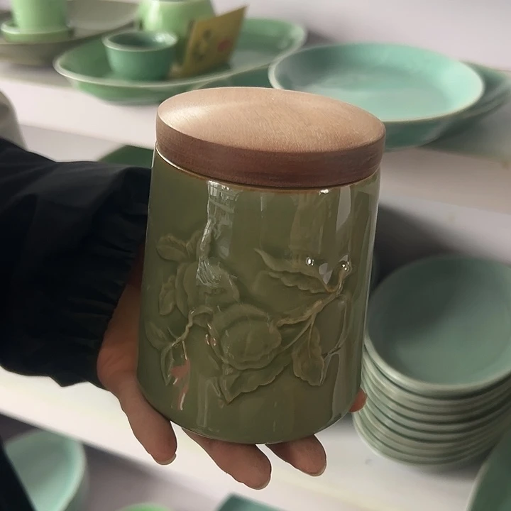 小米茶器龙泉青瓷