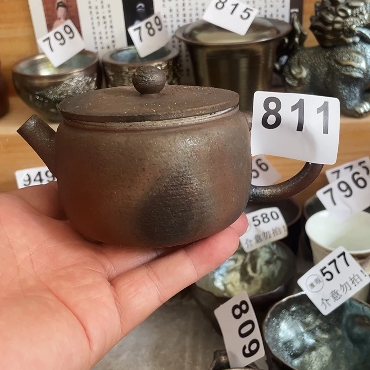 茶杯紫泥柴烧纯手工811