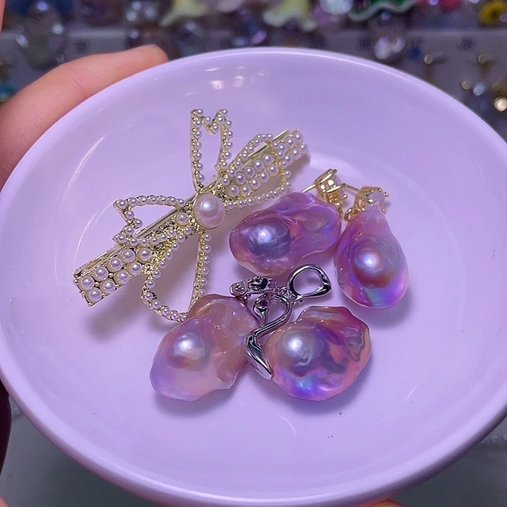 颈饰合金淡水珍珠30