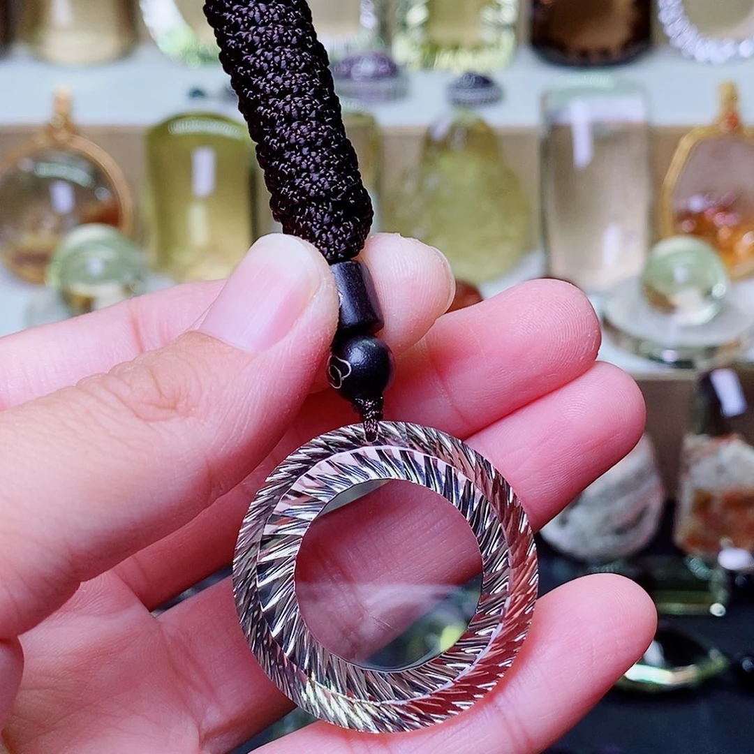 未镶嵌吊坠(赠链)水晶