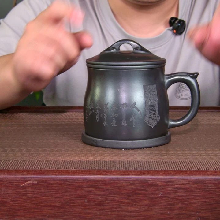 茶杯紫砂高货放漏