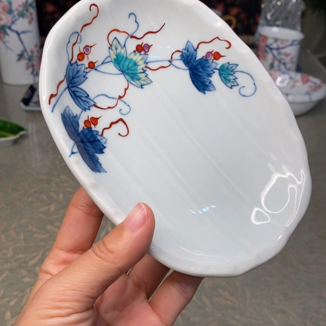 碟14 厘米 小杨瓷器陶瓷陶瓷