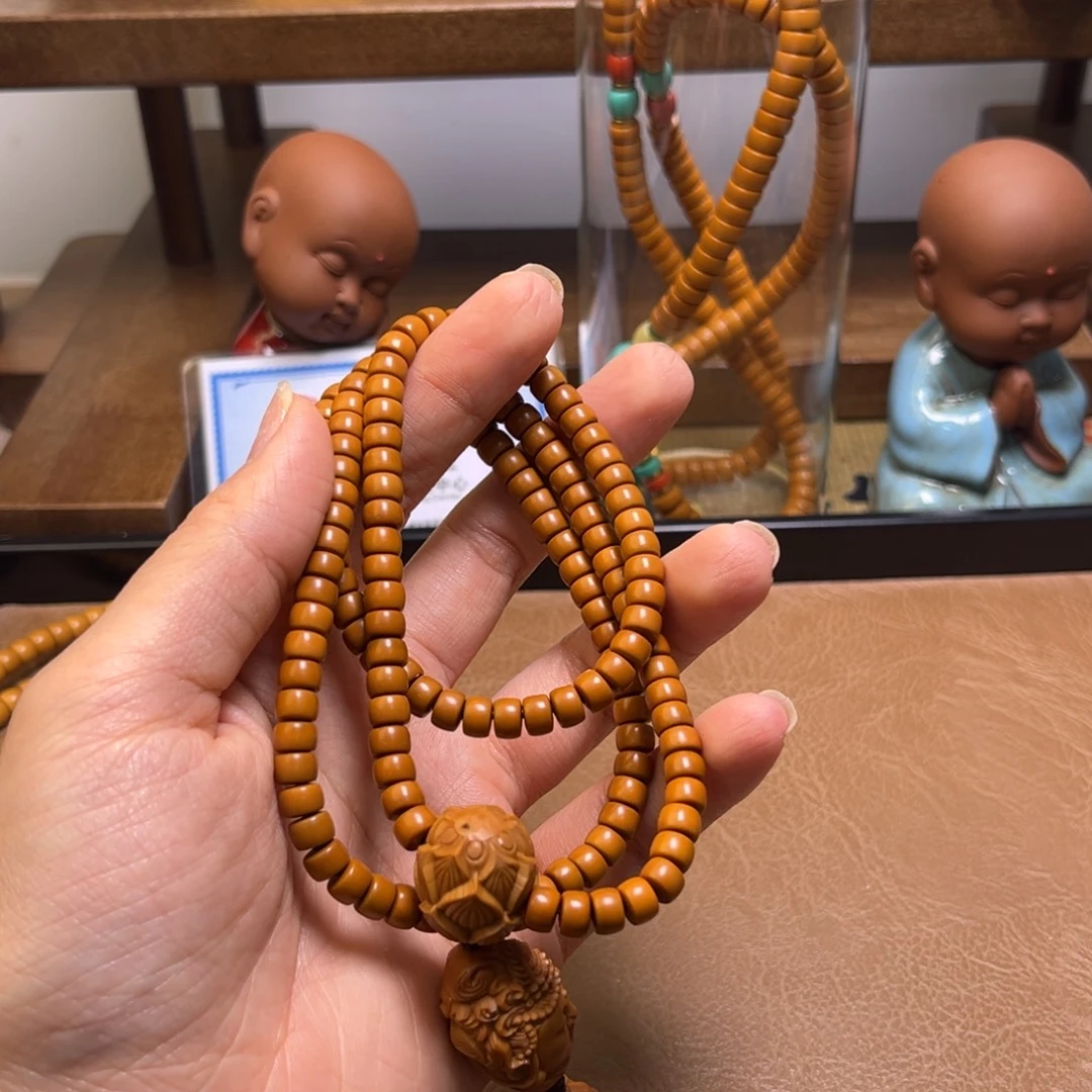 橄榄核手串/手链6.0 药片长串