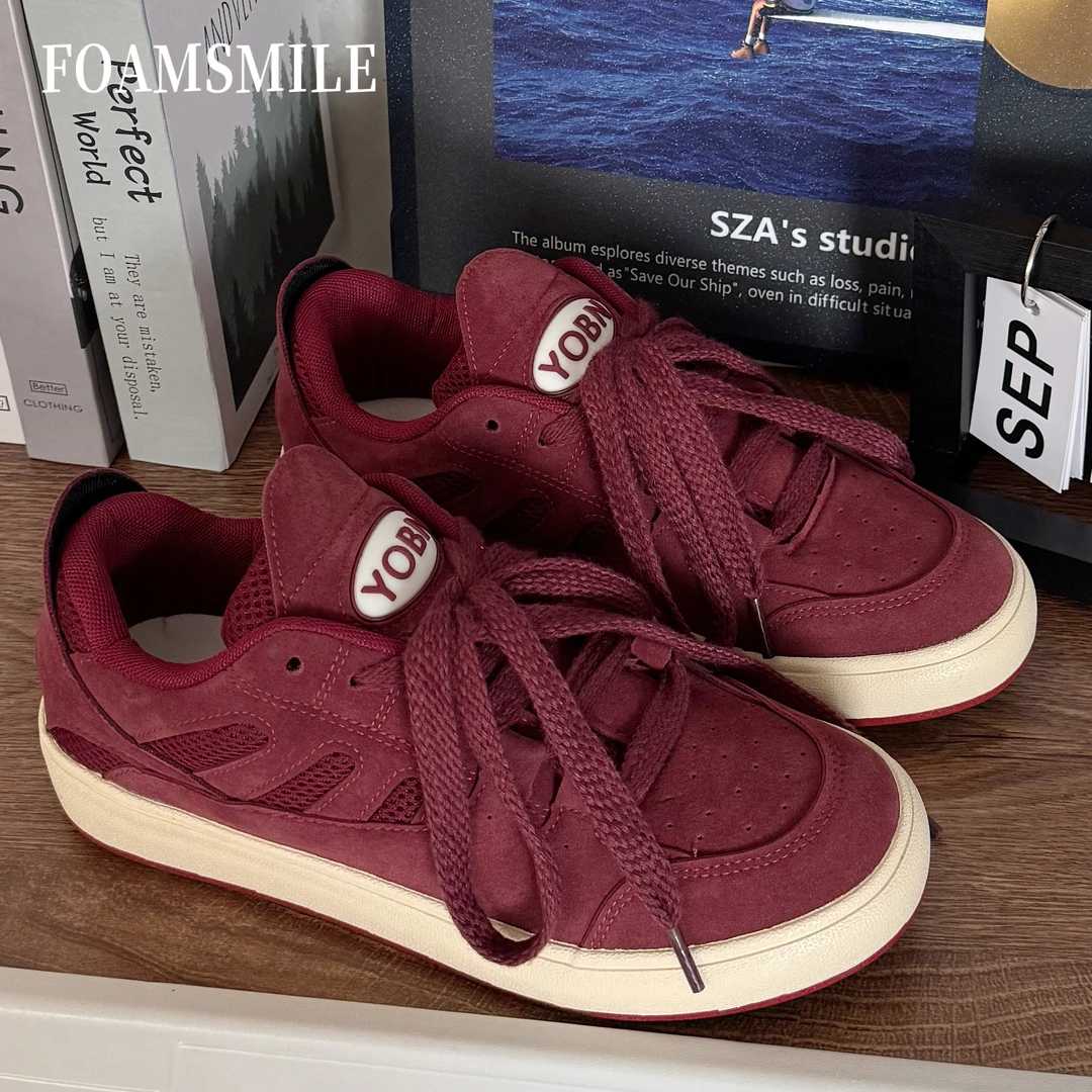 Foam smile | 2025板鞋休闲风极简风男士板鞋潮流韩版