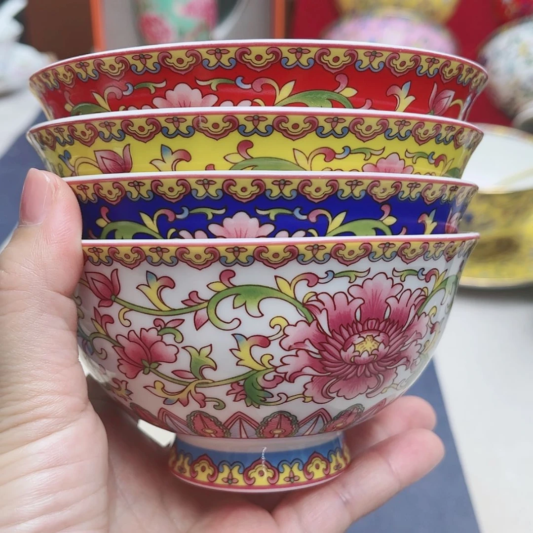 【闪购商品】珐琅4.5寸4个…………