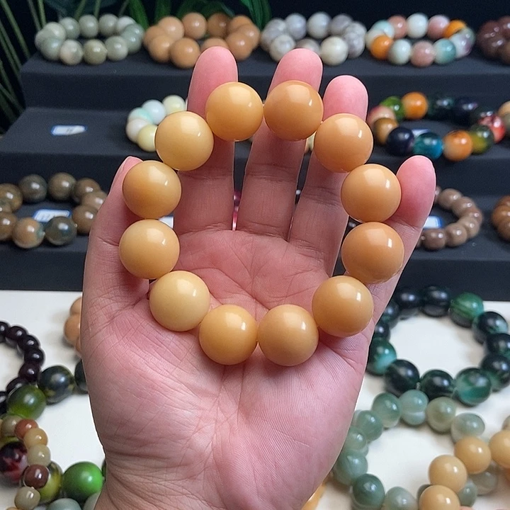 人***火吊坠菩提根/象牙果18颗圆珠手持